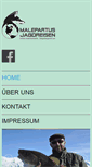 Mobile Screenshot of malepartus-jagdreisen.com